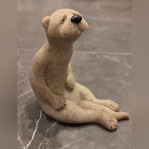 Otis The Otter Quarry Critter figurine By Second Nature Design From 2000
